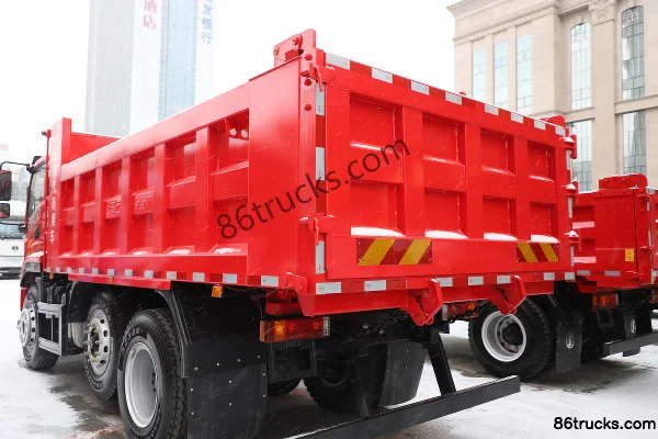 SHACMAN Commercial Vehicle Delong G500 version standard 4.3L diesel 240 ch 6X2R Fast Gear 10 vitesses 5.2 m camion benne Carrosserie (3) | 8