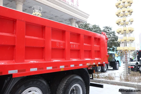 SHACMAN Commercial Vehicle Delong G500 version standard 4.3L diesel 240 ch 6X2R Fast Gear 10 vitesses 5.2 m camion benne Carrosserie (2) | 8