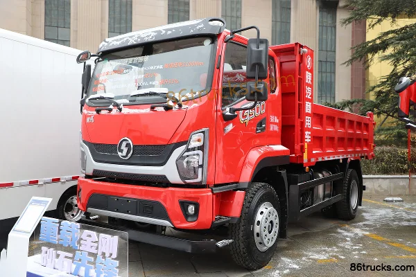 SHACMAN Commercial Vehicle Delong G500 Composite Edition 4.3L Diesel 240 hp 4X2(6 wheels) Fast Gear 10-Speed 4.2m Dump Truck Exterior (3)