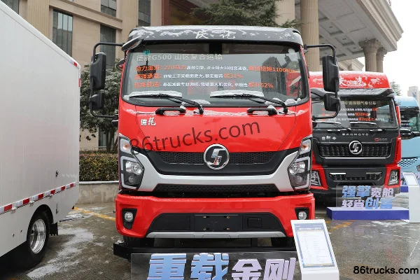 SHACMAN Commercial Vehicle Delong G500 Composite Edition 4.3L Diesel 240 hp 4X2(6 wheels) Fast Gear 10-Speed 4.2m Dump Truck Exterior (2)