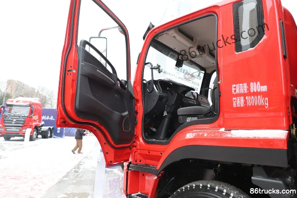 SHACMAN Commercial Vehicle Delong G500 Composite Edition 4.3L Diesel 240 hp 4X2(6 wheels) Fast Gear 10-Speed 4.2m Dump Truck Cab (1) | 86Tru