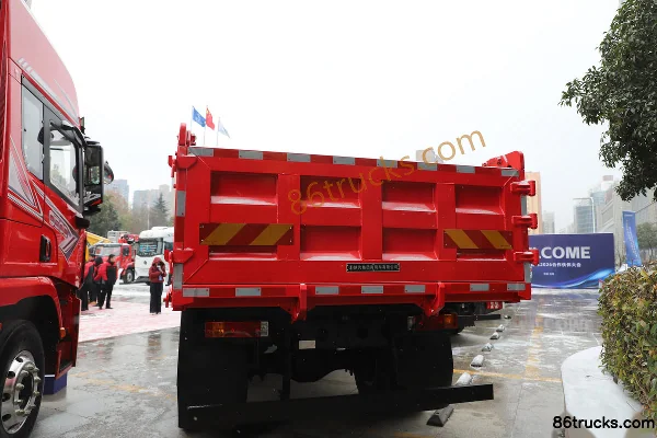 SHACMAN Commercial Vehicle Delong G500 Composite Edition 4.3L Diesel 240 hp 4X2(6 wheels) Fast Gear 10-Speed 4.2m Dump Truck Body (3) | 86Tr