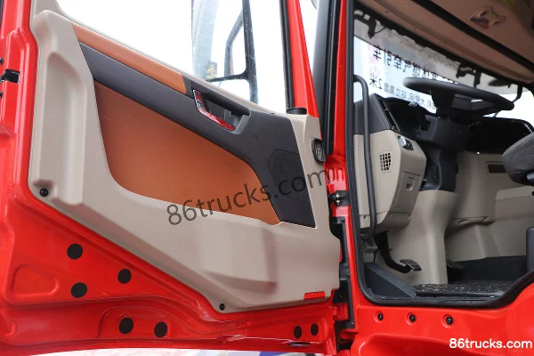 SHACMAN Commercial Vehicle Deyu Q500 14.8L LNG 560 hp 6X4(10 wheels) Fast Gear 12-Speed Tractor Truck Cab (2) | 86Trucks