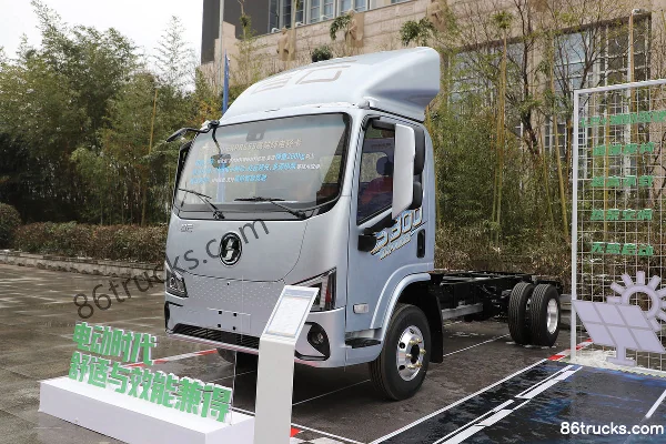 SHACMAN Commercial Vehicle Zhiyun S300 Tianxing Edition Air Brake 4.2m Single Row Pure Electric Box Light Truck CATL 165.15kWh 4X2(6 wheels)