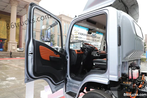 SHACMAN Commercial Vehicle Zhiyun S300 Tianxing Edition Air Brake 4.2m Single Row Pure Electric Box Light Truck CATL 165.15kWh 4X2(6 wheels)