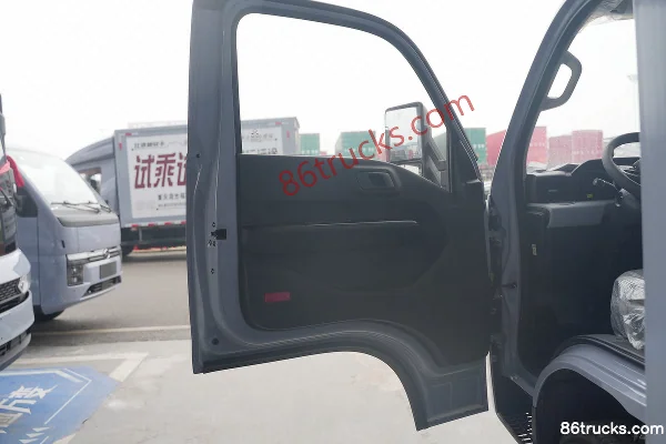 BYD T4 Tech Edition Hydraulic Tailgate 3.7m Single Row Pure Electric Van Light Truck FinDreams 62.36kWh 4X2(6 wheels) Cab (1) | 86Trucks