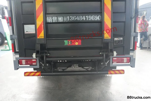 BYD T4 Tech Edition Hydraulic Tailgate 3.7m Single Row Pure Electric Van Light Truck FinDreams 62.36kWh 4X2(6 wheels) Body (3) | 86Trucks