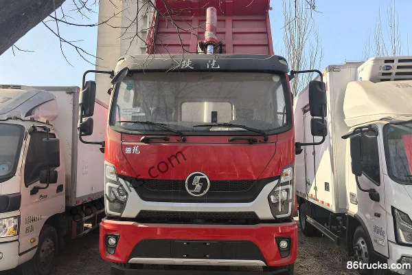 SHACMAN Commercial Vehicle Composite Edition Delong G500 4.3L Diesel 220hp 4X2(6 wheels) Fast Gear 10-Speed 4.2m Crew Cab Dump Truck Exterio