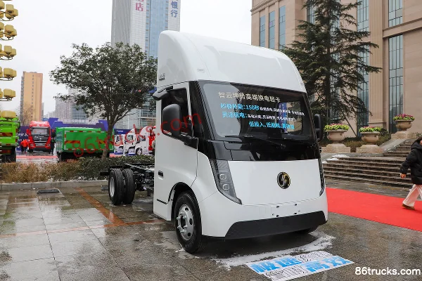 SHACMAN Commercial Vehicle SHACMAN Commercial Vehicle Zhiyun Kunshi Light Truck electric cargo truck
