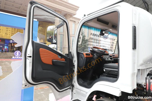 SHACMAN Commercial Vehicle Zhiyun S300 Express 4,2 m cabine simple fourgon électrique pur CATL 140,41 kWh 4X2(6 roues) (1) | 86Trucks