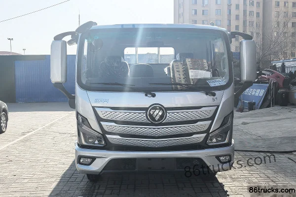 Foton Aumark S1 Southwest Edition 156hp 4X2(6 wheels) 3.83m semi-row flatbed light truck Exterior (2) | 86Trucks