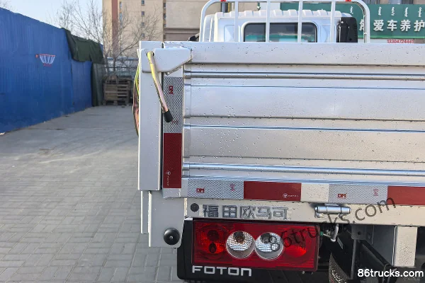 Foton Aumark S1 Southwest Edition 156hp 4X2(6 wheels) 3.83m semi-row flatbed light truck Body (1) | 86Trucks