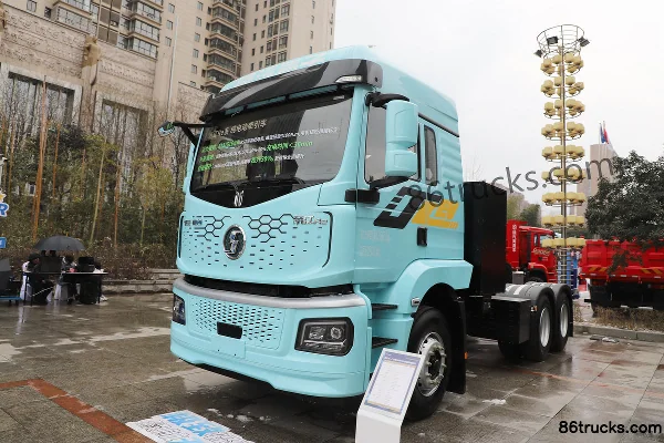 Proton Auto Standard Edition 6X4(10 wheels) Electric Tractor Truck CATL 400.619kWh Exterior (3) | 86Trucks