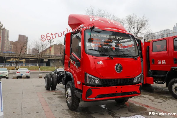SHACMAN Delong G200 2.5L Diesel 170hp 4X2(6 wheels) Fast Gear 8-Speed 3.82m Semi-Row Stake Truck Exterior