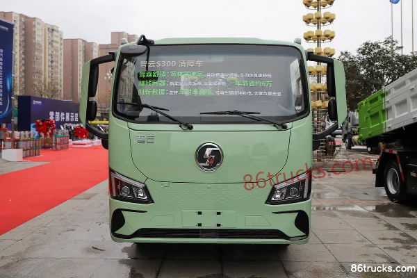 SHACMAN Commercial Vehicle Zhiyun S300 4X2(6 wheels) Electric Tow Truck, CATL 100.07kWh Exterior (2) | 86Trucks