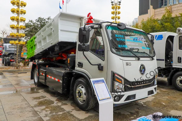 SHACMAN Commercial Vehicle Zhiyun S100 Electric Garbage Truck