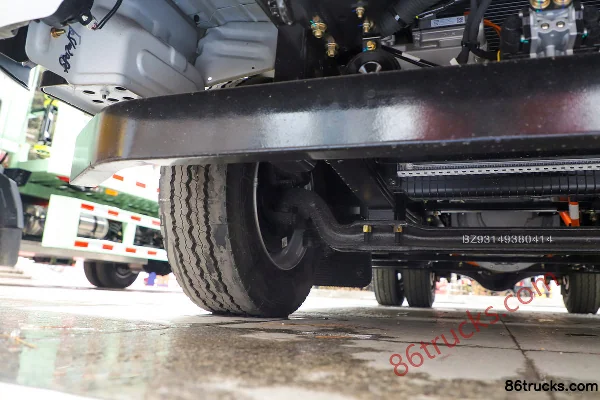 SHACMAN Commercial Vehicle Zhiyun S100 4X2(6 roues) camion benne à crochet 100% électrique CATL 140.95kWh Châssis (2) | 86Trucks