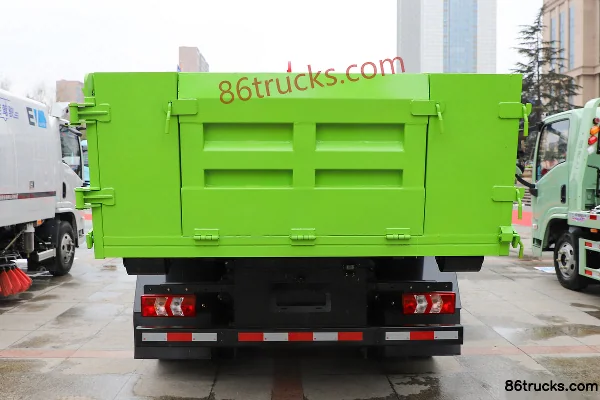 SHACMAN Commercial Vehicle Zhiyun S100 4X2(6 roues) camion benne à crochet 100% électrique CATL 140.95kWh Carrosserie (1) | 86Trucks