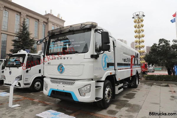 SHACMAN Commercial Vehicle Zhiyun S500 4X2(6 roues) balayeuse-laveuse électrique pure 231,84 kWh Extérieur (3) | 86Trucks
