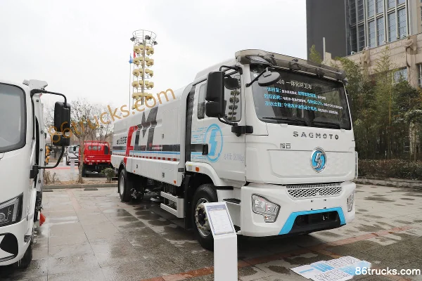 SHACMAN Commercial Vehicle SHACMAN Commercial Vehicle Zhiyun S500 Medium Truck sweeper truck