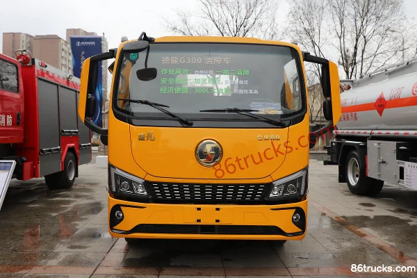 SHACMAN Commercial Vehicle Delong G300 4X2(6 wheels) 180 hp Wrecker Truck Exterior (2) | 86Trucks