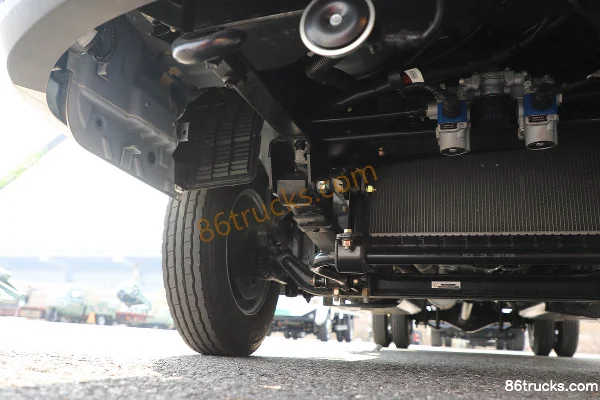 Feidi MX 1.6L 105hp 4X2(6 wheels) CNG 3.02m double-row flatbed mini truck (China VI) Chassis (2) | 86Trucks