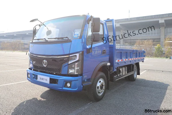 Feidi V6 2.5L Diesel 176 hp 4X2(6 wheels) 10-speed Air Brake 4.15m Single Row Flatbed Light Truck Exterior (3) | 86Trucks
