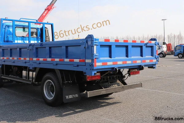 Feidi V6 2.5L Diesel 176 hp 4X2(6 wheels) 10-speed Air Brake 4.15m Single Row Flatbed Light Truck Body (3) | 86Trucks