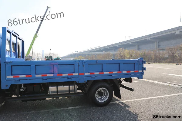 Feidi V6 2.5L Diesel 176 hp 4X2(6 wheels) 10-speed Air Brake 4.15m Single Row Flatbed Light Truck Body (2) | 86Trucks