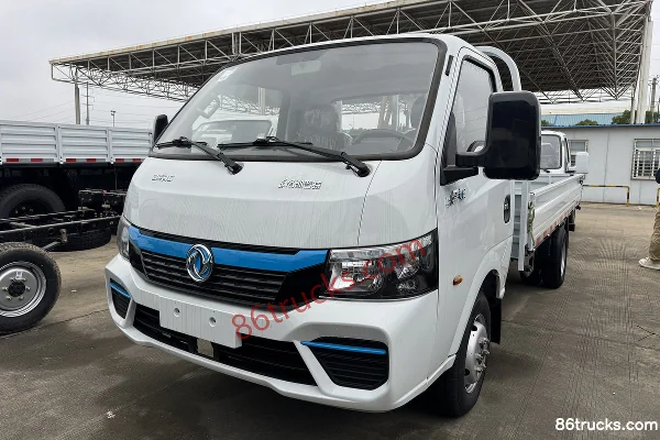 Dongfeng T5E Hydraulic Brake 3.79m Single Row Pure Electric Panel Micro Truck CALB 56.67kWh 4X2(6 wheels) Exterior (2) | 86Trucks