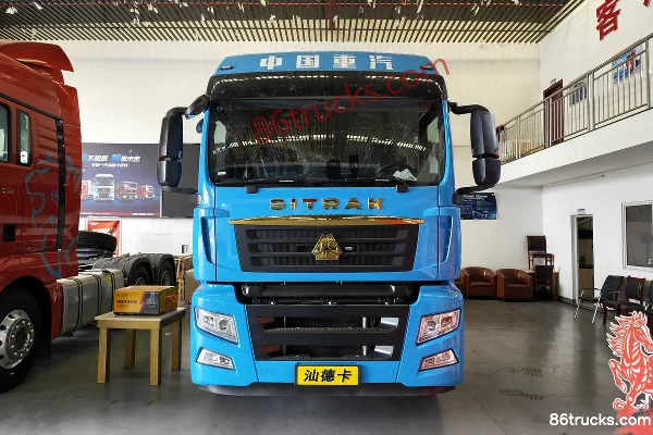 Sitrak SITRAK G7M 6X4(10 wheels) Electric Tractor Truck CATL 400kWh Exterior (2) | 86Trucks
