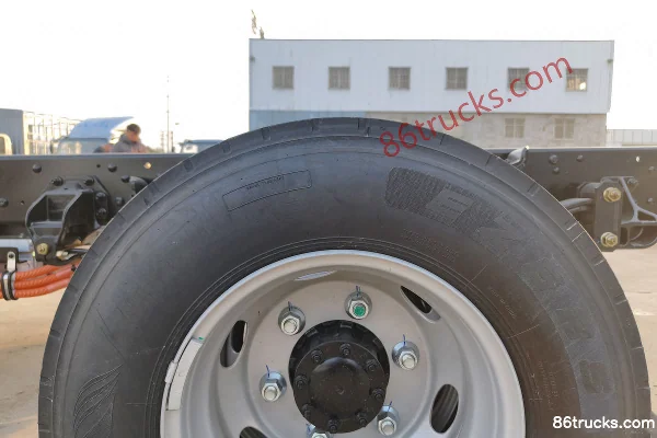 SHACMAN Zhiyun Kunshi Air Brake High Roof 4.15m Single Row Electric Van Light Truck CATL 120.27kWh 4X2(6 wheels) Chassis (3) | 86Trucks