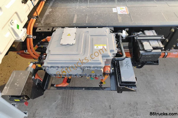 SHACMAN Zhiyun Kunshi Air Brake High Roof 4.15m Single Row Electric Van Light Truck CATL 120.27kWh 4X2(6 wheels) Chassis (1) | 86Trucks