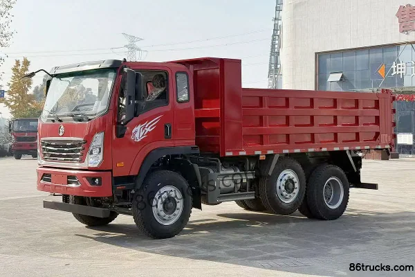 Sinotruk V3-X 4.3L Diesel 240 hp 6X2R Fast Gear 10-Speed 4.7 m Half Cab Dump Truck Exterior (3) | 86Trucks