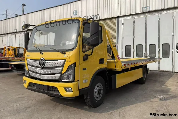 Foton S1 180hp 4X2(6 wheels) Fast Gear 8-Speed Wrecker (Zhuanwei Brand) Exterior (3) | 86Trucks