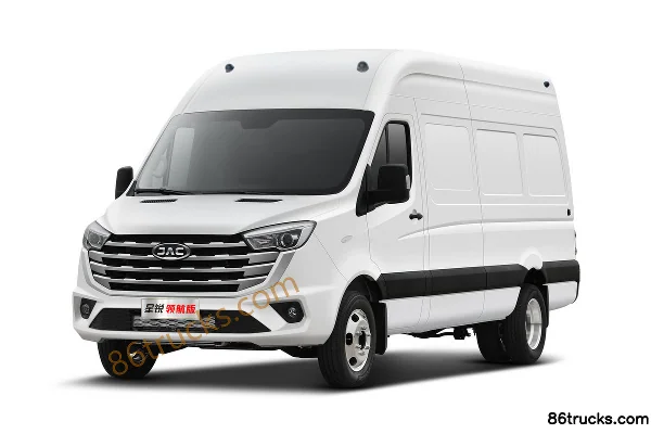 JAC 6 Series 2026 Model Linghang Edition Pro 2.5L Diesel 150 hp 3-Seat Panel Van Exterior (3) | 86Trucks