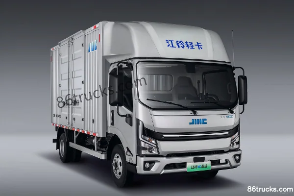 JMC E-Luda Max cabine large frein pneumatique 4,2 m simple cabine camion léger fourgon électrique pur CATL 100,07 kWh 4X