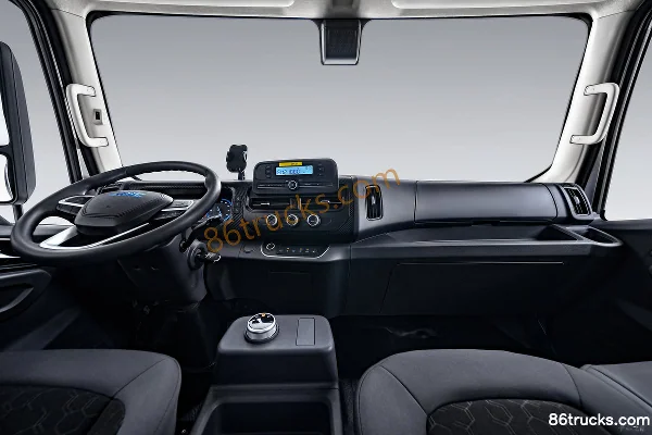 JMC E-Luda Max Wide Body Air Brake 4.2m Single Row Pure Electric Van Light Truck CATL 100.07kWh 4X2(6 wheels) Cab (1) | 86Trucks