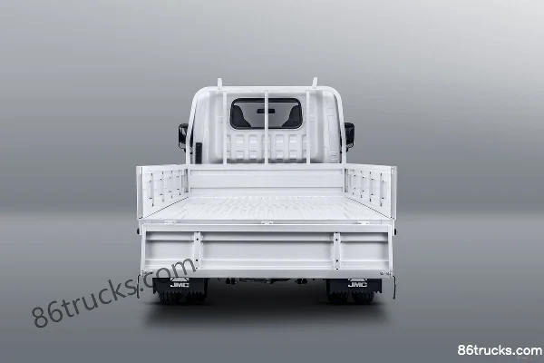 JMC Shunda frein hydraulique 3,89 m cabine simple camion léger plateau tout électrique CATL 77 kWh 4X2(6 roues) Carrosserie (2) | 86Trucks