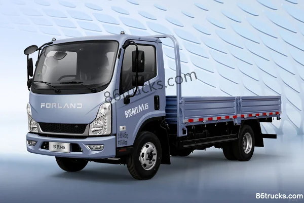 Shidai Linghang M6 2.5L Diesel 163 hp 4X2(6 wheels) Fast Gear 8-speed 4.17m Single Row Flatbed Light Truck Exterior (2) | 86Trucks