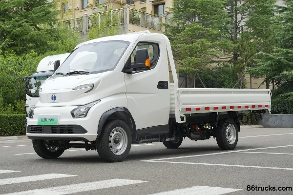 Feidi U7 Hydraulic Brake 3.89m Single-row Pure Electric Flatbed Mini Truck BYD 50.48kWh 4X2(6 wheels) Exterior (3) | 86Trucks
