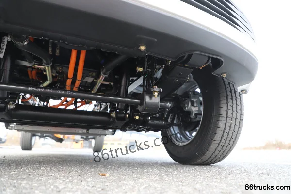 Feidi U7 hydraulic brake 3.805m single-row pure electric flatbed micro truck BYD 50.48kWh 4X2(6 wheels) Chassis (3) | 86Trucks