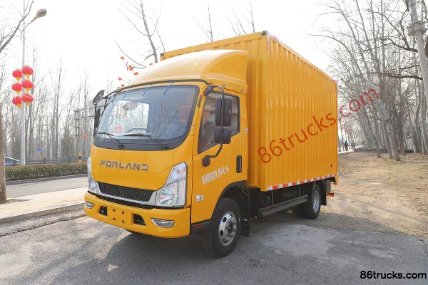Foton Times Linghang M5 151 ch 4X2(6 roues) camion léger fourgon à cabine simple 4,14 m Extérieur (3) | 86Trucks