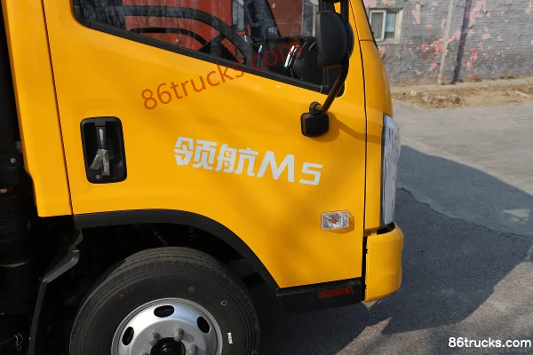 Foton Times Linghang M5 151 ch 4X2(6 roues) camion léger fourgon à cabine simple 4,14 m Carrosserie (2) | 86Trucks