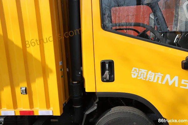 Foton Times Linghang M5 151 ch 4X2(6 roues) camion léger fourgon à cabine simple 4,14 m Carrosserie (1) | 86Trucks