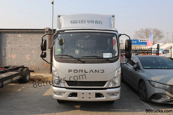 Foton Times Pilot M5 151hp 4X2(6 wheels) 3.8m semi-row van light truck (Fast Gear 8-speed) Exterior (2) | 86Trucks