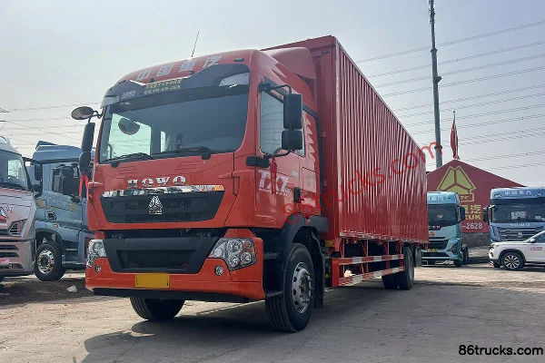 Sinotruk HOWO TX7 PRO Woying Edition 6.9L Diesel 290hp 4X2(6 wheels) Sinotruk 8-speed 9.6m Box Cargo Truck Exterior (3) | 86Trucks