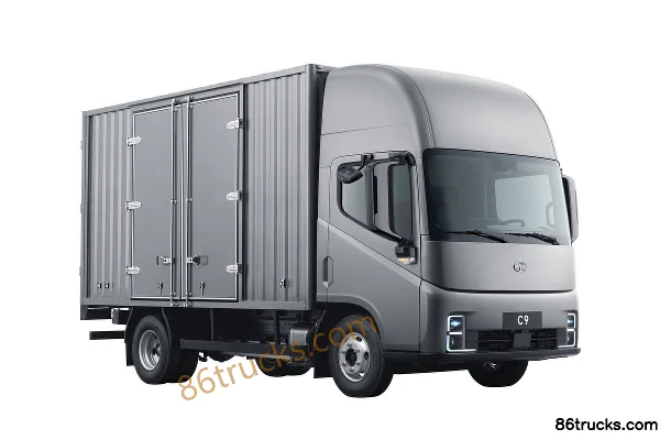 Ruichi C9 Pioneer Edition II High Roof 4.315m Single Row Pure Electric Box Van 120kWh CATL 4X2(6 wheels) Exterior