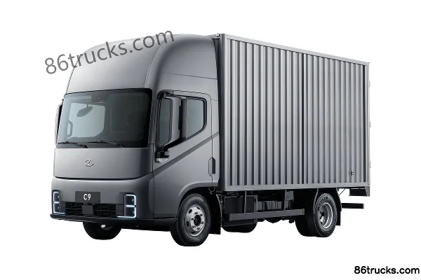 Ruichi C9 Pioneer Edition II High Roof 4.315m Single Row Pure Electric Box Van 120kWh CATL 4X2(6 wheels) Exterior (3) | 86Trucks