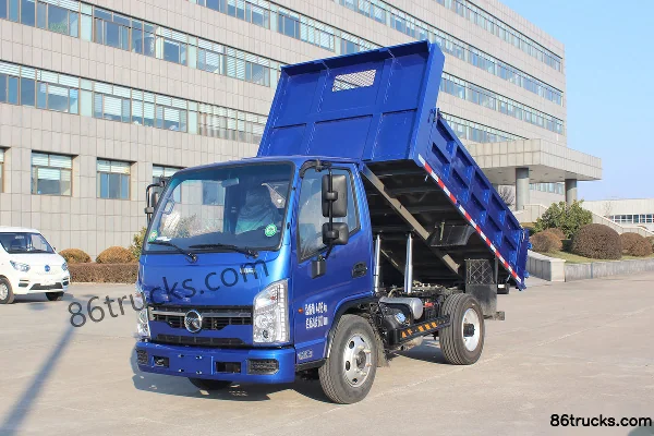 KamaGK3 2L Diesel 140hp 4X2(6 wheels) Fast Gear 8-speed 3m Dump Truck Exterior (2) | 86Trucks